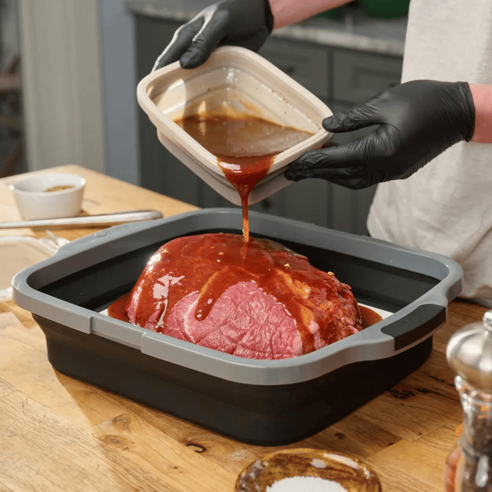 🔥🌡️🍗🥗BBQ & Meal Prep Tub | Collapsible Prep Tub🍖🏕️