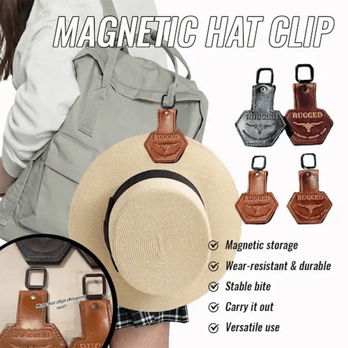 Artisan-Made 100% Handcrafted Hat Clip