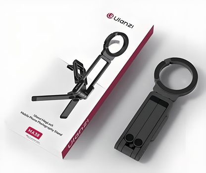 Magnetic Phone Tripod for iPhone, MA38 Portable Phone Holder Mini Tripod for Magsafe