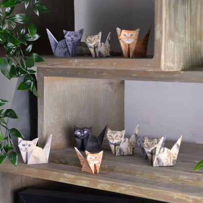 💖Last Day 49% OFF - DIY Paper Cats