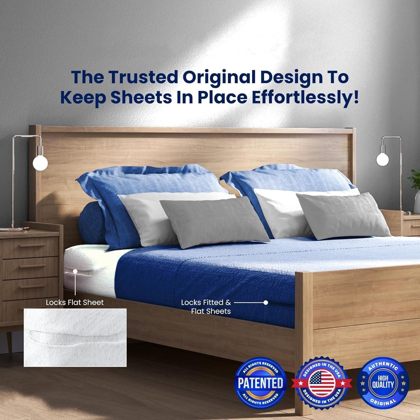 💖 Sheet Holders - Secure Bed Sheets Firmly in Place