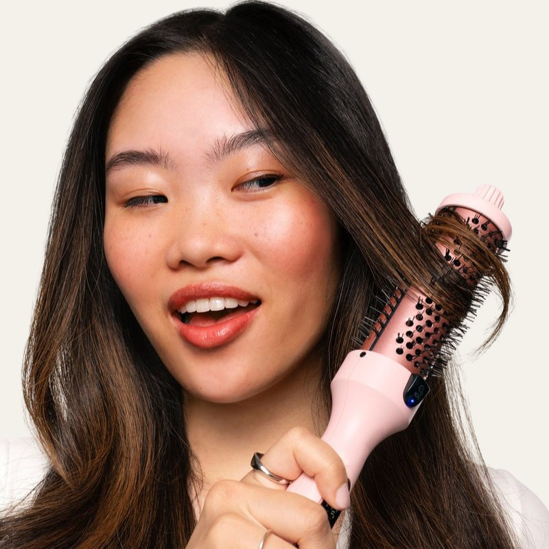 🔥Premium Thermal Brush- Fast & Easy Styling – Salon Results in Minutes!